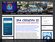 Tablet Screenshot of ipa-cieszyn.pl